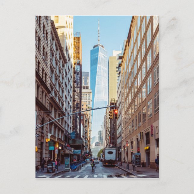 Carte Postale Centre-ville de New York Vue du World Trade Center (Devant)