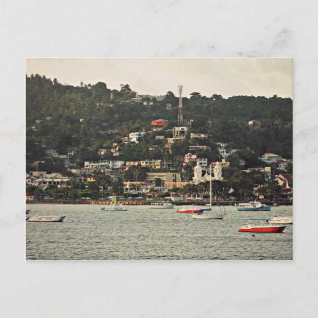 Carte Postale Centre-ville de Samaná - Samaná, DR (Devant)