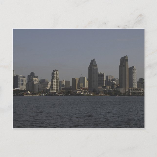 Carte Postale Centre-ville de San Diego (Devant)