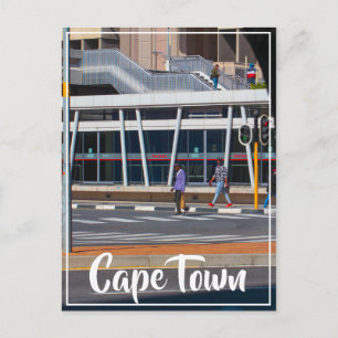 Carte Postale Centre-ville du Cap Cityscape Afrique du Sud