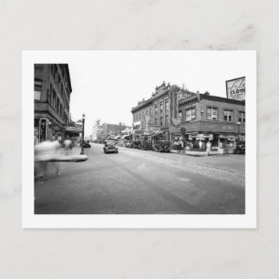 Carte Postale Centre-ville, Perth Amboy, New Jersey Vintage