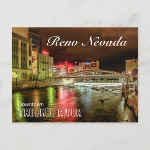 Carte Postale Centre-ville Truckee River Bridge