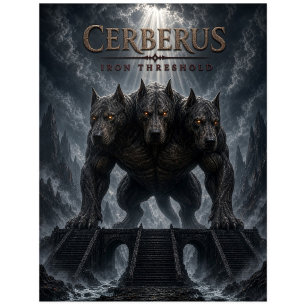 Carte Postale Cerberus Seuil de Fer Cinéma Sombre