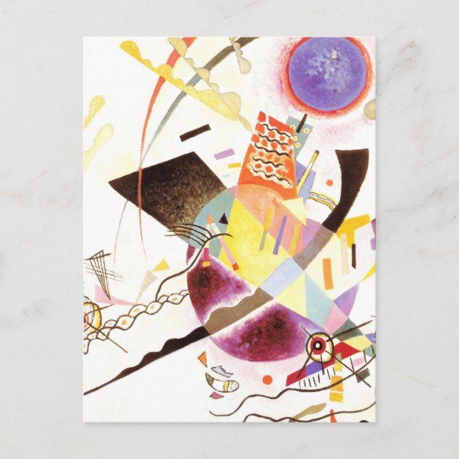 Carte Postale Cercle bleu (Devant)