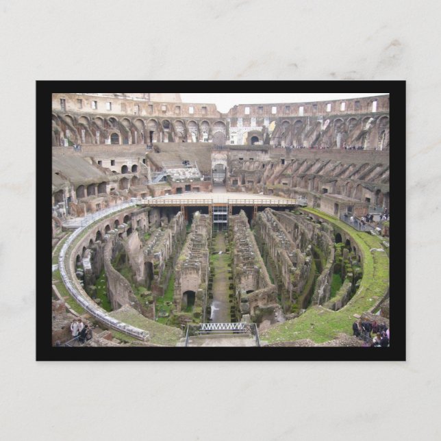 Carte Postale cercle colosseo (Devant)