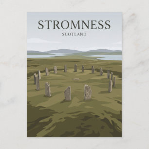 Carte Postale Cercle de Brodgar Écosse
