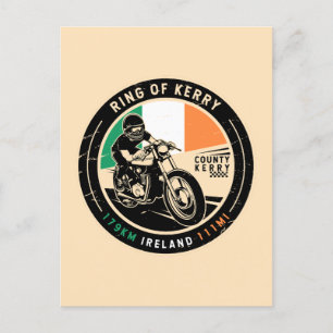 Carte Postale Cercle de la moto Kerry Irlande