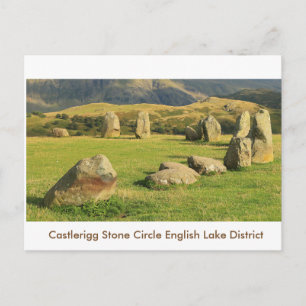 Carte Postale Cercle de pierre de Castlerigg