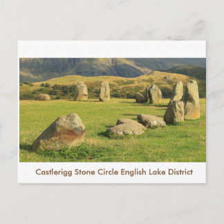 Carte Postale Cercle de pierre de Castlerigg