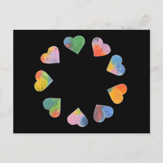 Carte Postale Cercle des Coeurs
