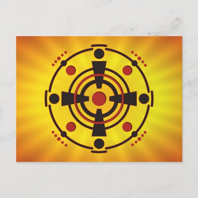 Carte Postale cercle des cultures III (Devant)