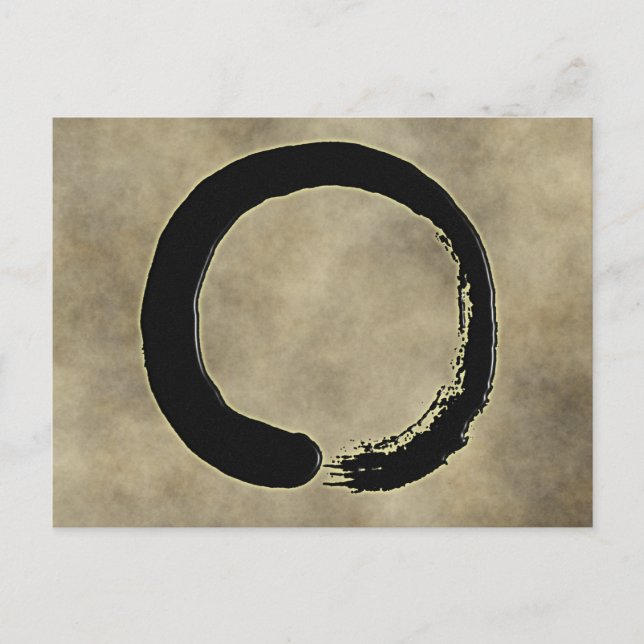 CARTE POSTALE CERCLE ZEN (Devant)