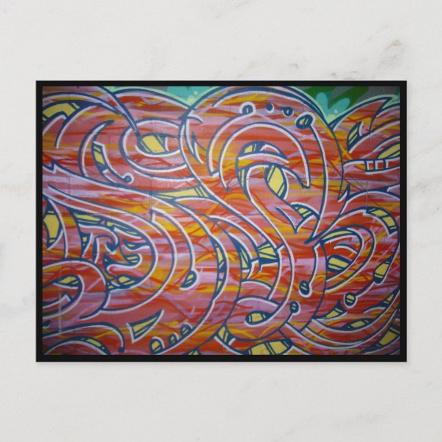 Carte Postale cercles (Devant)