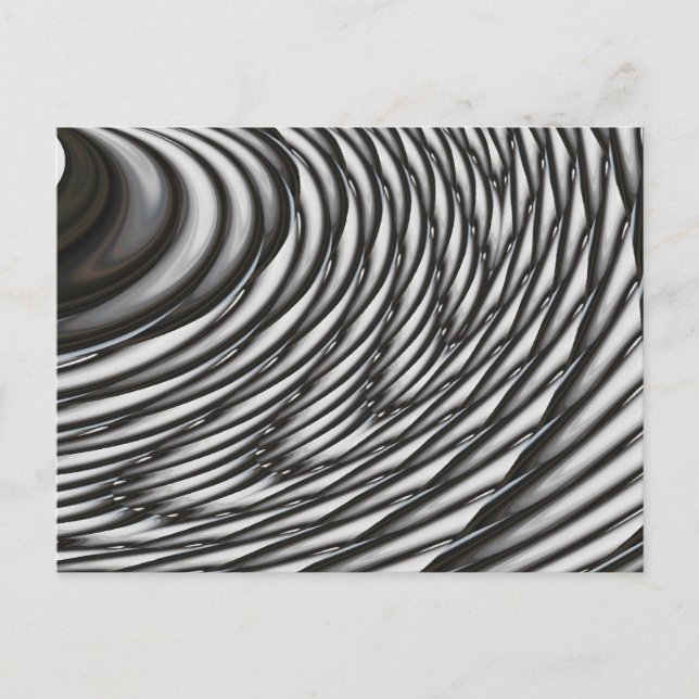 Carte Postale Cercles Abstraits - Art moderne contemporain (Devant)