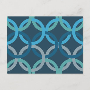 Carte Postale Cercles liés 2