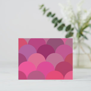 Carte Postale Cercles Motifs