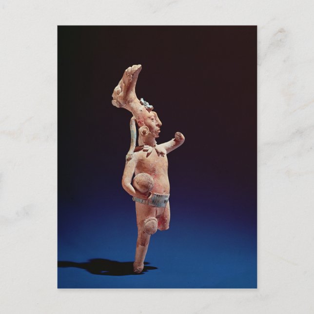 Carte Postale Cérémonial Ballplayer, île de Jaina, c.600 (Devant)