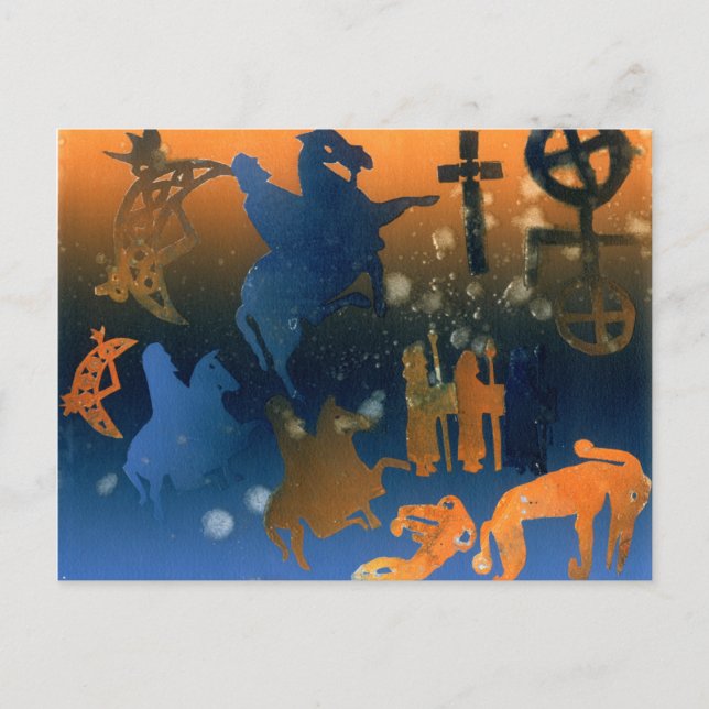 Carte Postale Cérémonie Pictish (Devant)