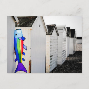 Carte Postale Cerf-volant de couleur arc-en-ciel