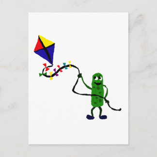 Carte Postale Cerf-volant volant Pickman