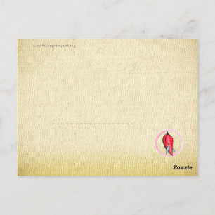 Carte Postale Cerfs hiver capricieux Rupydetequila Art