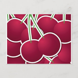 Carte Postale Cerise funky