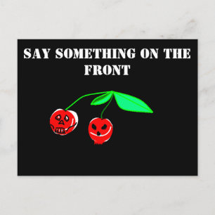 Carte postale Cerises