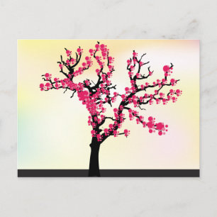 Carte Postale Cerisier rose japonais
