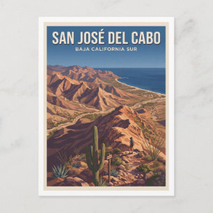 Carte Postale Cerro de la Z San José del Cabo Mexique Souvenir