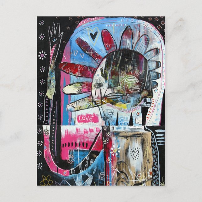 Carte Postale Certaines choses ne peuvent pas être contrôlées Ca (Devant)