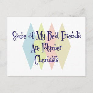 Carte Postale Certains de mes meilleurs amis sont des chimistes 