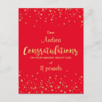 Certificat d'attribution de perte de poids amincis