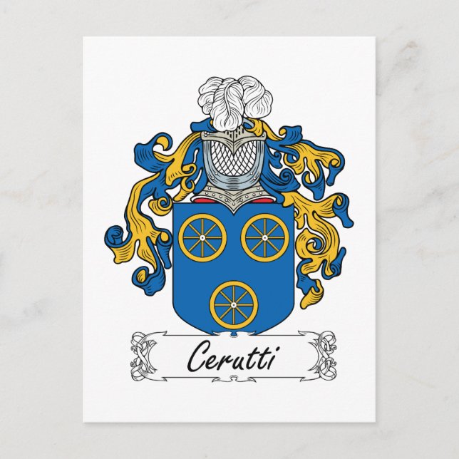 Carte Postale Cervin de la famille Cerutti (Devant)