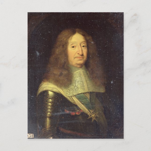 Carte Postale César de Bourbon Duc de Vendôme et Beaufort (Devant)