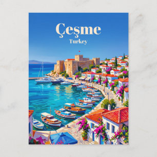 Carte Postale Çeşme Turquie