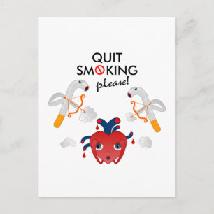 Carte Postale Cesser de fumer, s'il vous plaît campagne