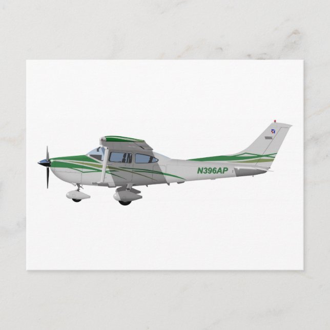 Carte Postale Cessna 182T Turbo Skylane II 396396 (Devant)