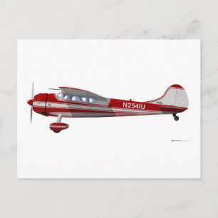 Carte Postale Cessna 195
