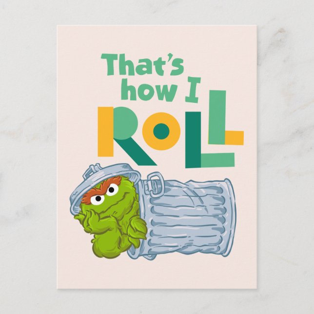 Carte Postale C'est comme ça que je roule (Devant)
