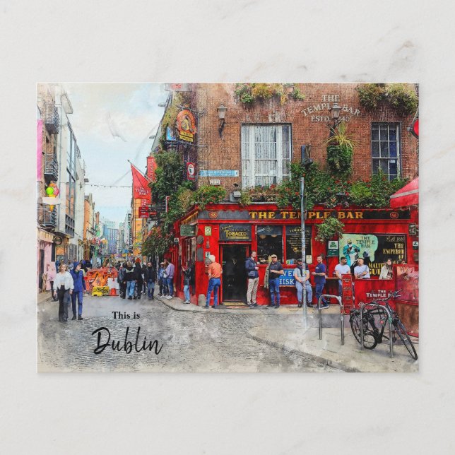 Carte Postale C'est Dublin-Irlande (Devant)