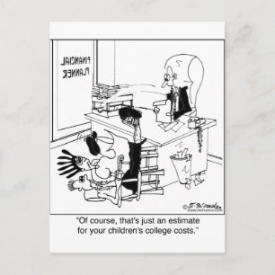 Carte Postale C'est juste une estimation des frais de scolarité