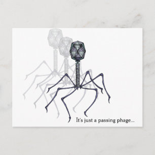 Carte Postale C'est juste une phage...