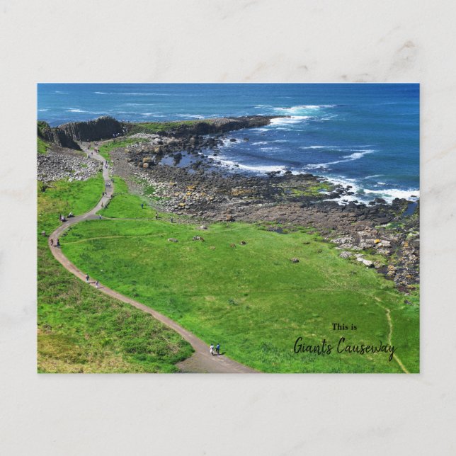 Carte Postale C'est la Chaussée du Géant - Irlande du Nord (Devant)