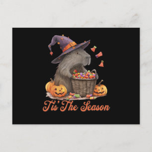 Carte Postale C'Est La Saison Halloween Capybara