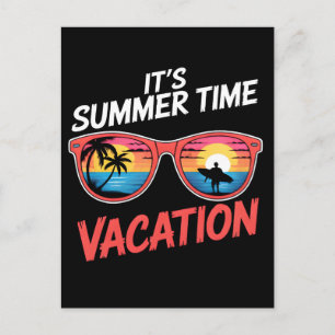 Carte Postale C'est l'ambiance des vacances d'été