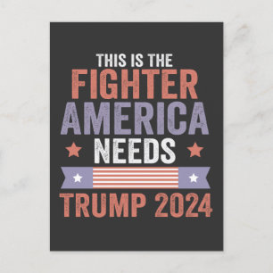 Carte Postale C'est le cadeau Trump 2024 dont l'Amérique a besoi