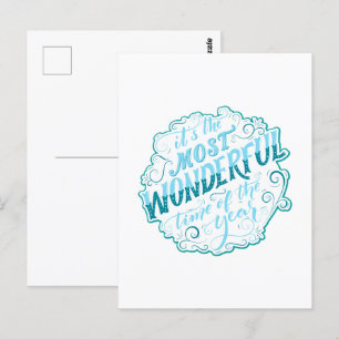 Carte Postale C'est le moment le plus merveilleux de l'année