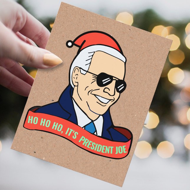 Carte Postale C'est le président Joe Biden Père Noël Noël (Créateur téléchargé)
