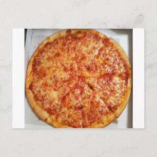 Carte Postale C'est l'heure de la pizza !