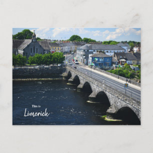 Carte Postale C'est Limerick- Irlande